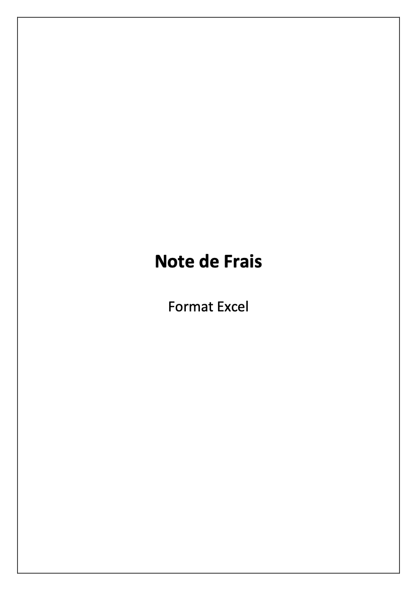 Note de Frais