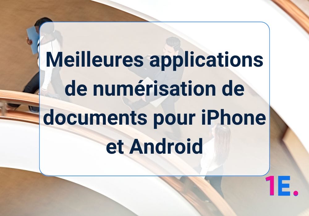 numérisation de documents iPhone